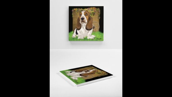 Drawing of a Basset Hound - Image 4