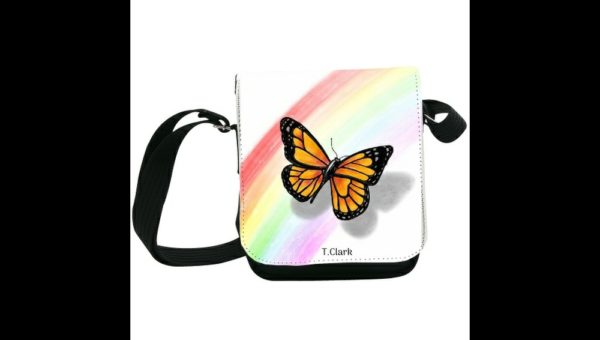 Drawing of a Butterfly and Rainbow - Image 7