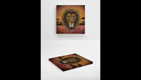 Drawing of a Lion - Image 4