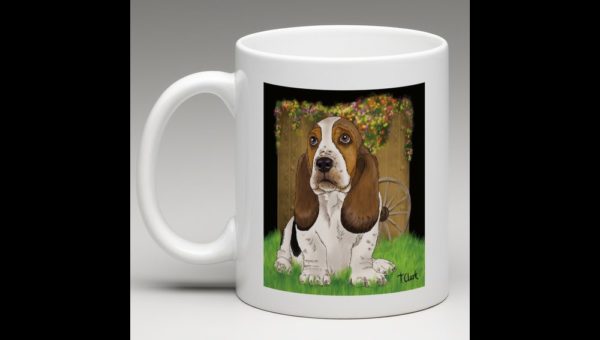 Drawing of a Basset Hound - Image 2