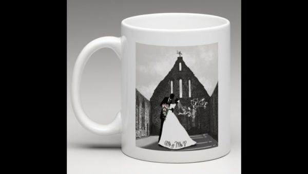 Drawing of a Bride and Groom - Image 2