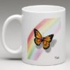 Drawing of a Butterfly and Rainbow - Image 2
