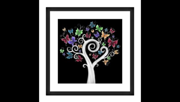 Drawing of a Butterfly Tree - Image 3