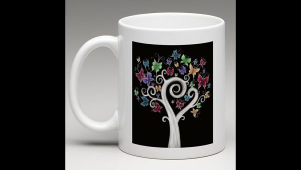 Drawing of a Butterfly Tree - Image 2