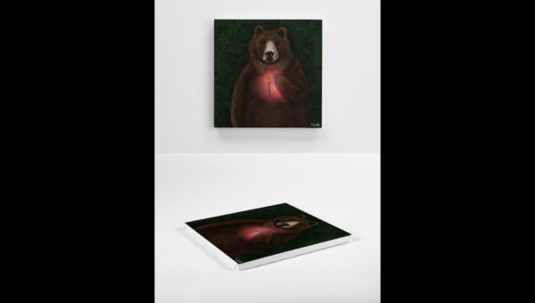Drawing of the Bear and His Heart - Image 4