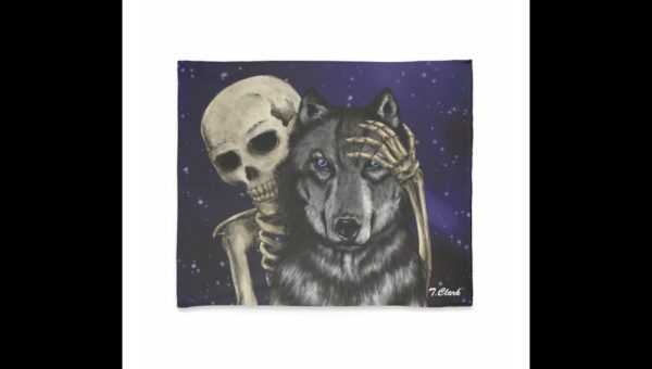Drawing of the Wolf and His Fear - Image 6