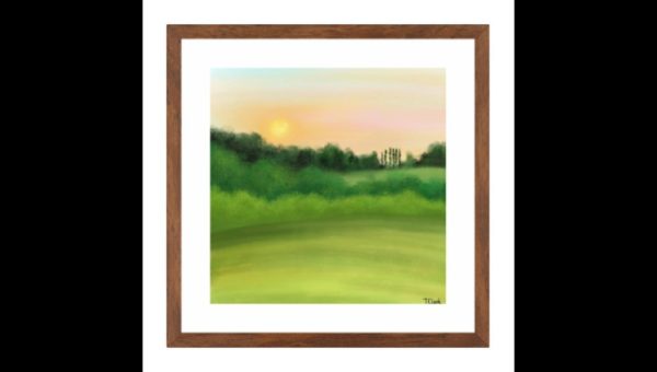 Drawing of the English Country Side - Image 3