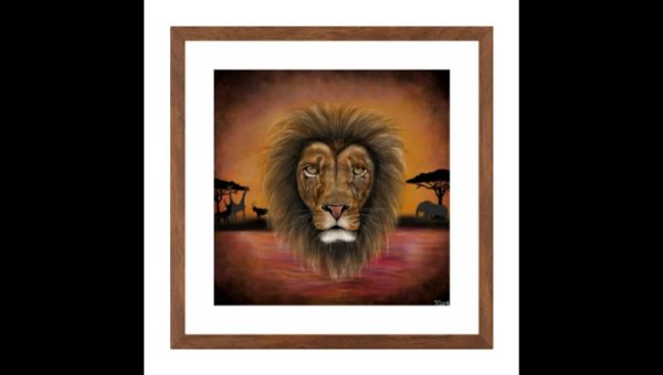 Drawing of a Lion - Image 3