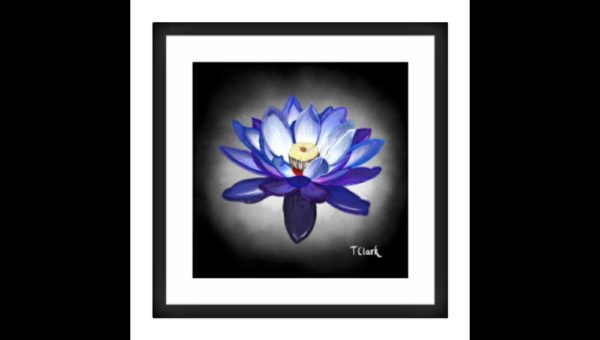 Drawing of a Lotus Flower - Image 3