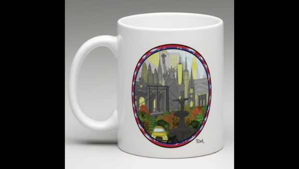 Drawing of New York - Image 2