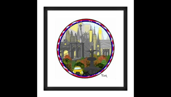 Drawing of New York - Image 3