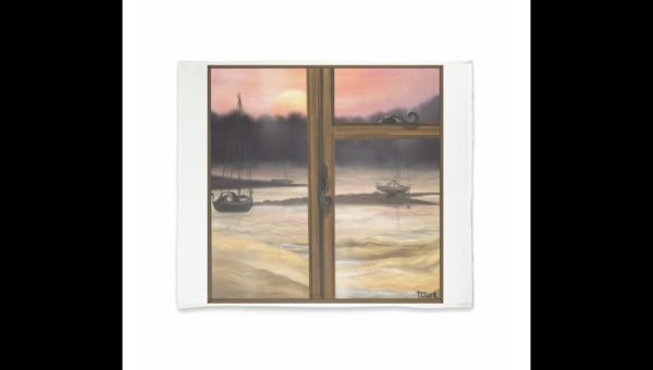 Drawing of a Beach at Sunset - Image 6