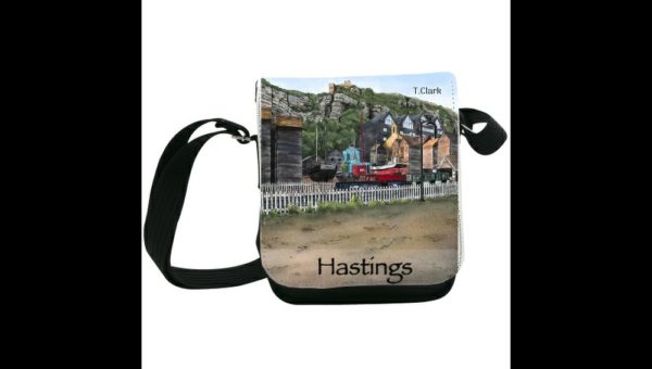 Drawing of the English Coastal Town, Hastings - Image 7