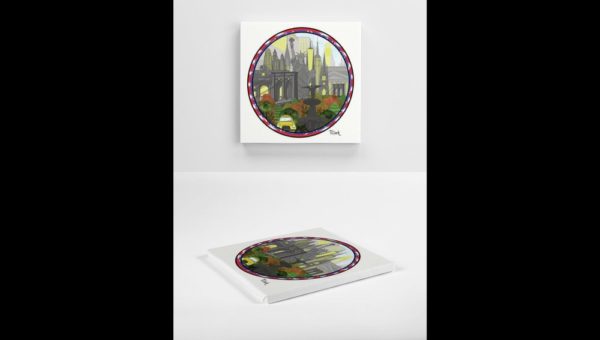 Drawing of New York - Image 4