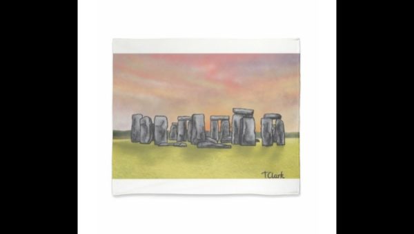 Drawing of Stonehenge - Image 6
