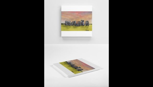 Drawing of Stonehenge - Image 4