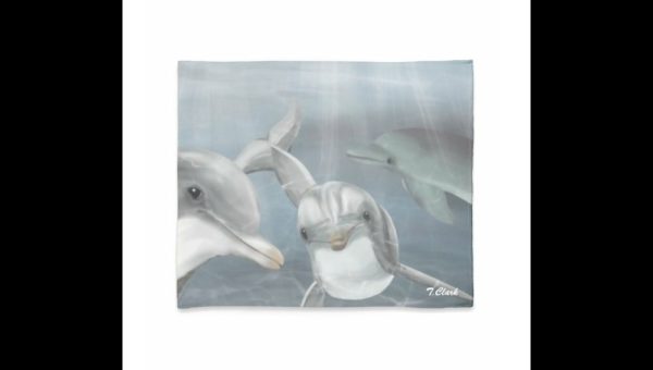 Drawing of Dolphins - Image 6